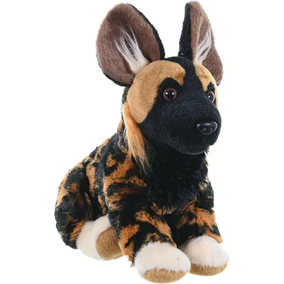 Peluche Perro Salvaje Africano, Wild Republic, 8 Pulgadas, C