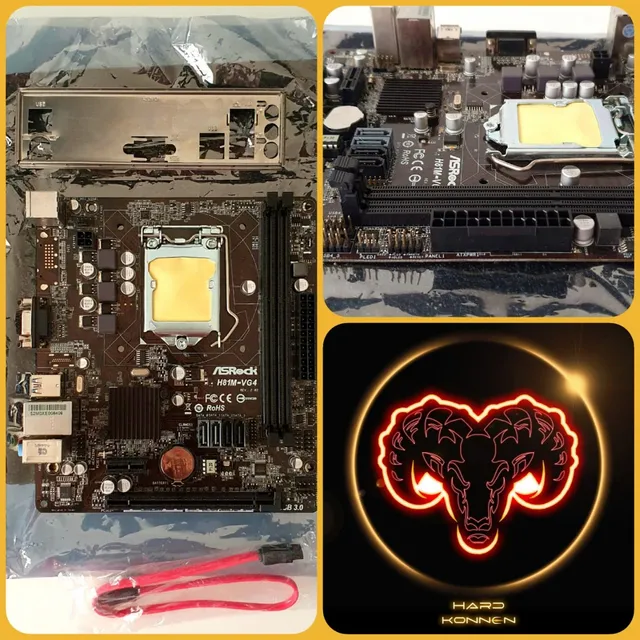 Mother Asrock H81m-vg4 Socket 1150 Ddr3 Igual A Nuevo