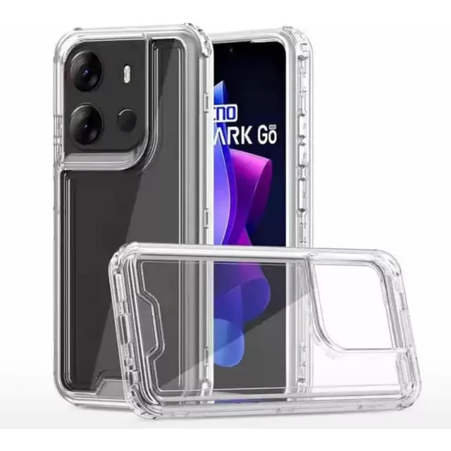 Forro Clear Transparente 360 Tecno Spark Go 2024 / 20 / 20c