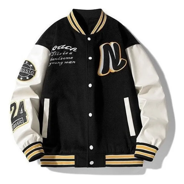 L Chaqueta De Hombre Abrigos Deportivos Uniforme De Béisbol