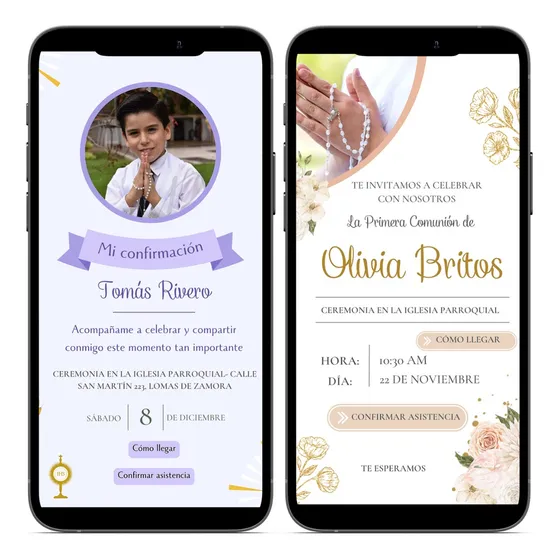 Tarjeta Invitación Digital Graduación/egreso - Pdf Whatsapp