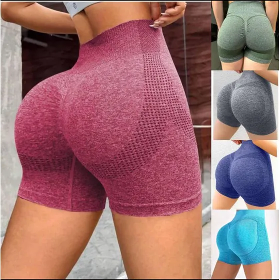 Licras Deportivas Short Gym Yoga Levanta Pompis Glúteos