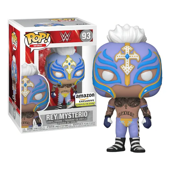 Funko Pop Rey Mysterio #93 Wwe Glows