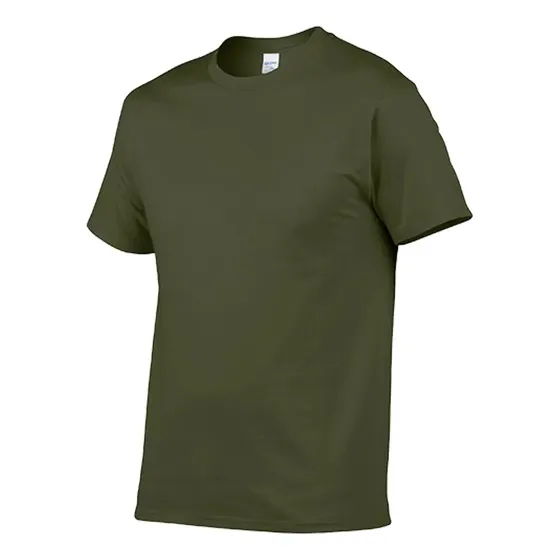 Franelas De Caballero Unicolor (almilla Militar) Uniforme