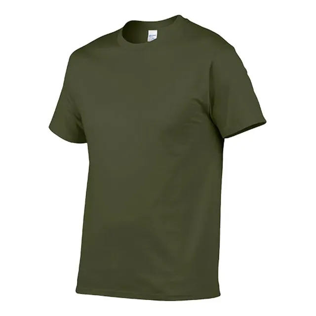 Franelas De Caballero Unicolor (almilla Militar) Uniforme