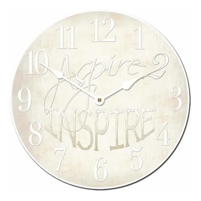 Aspire 2 Reloj Inspire Color Blanco 12 - 48,  Silencioso Tic