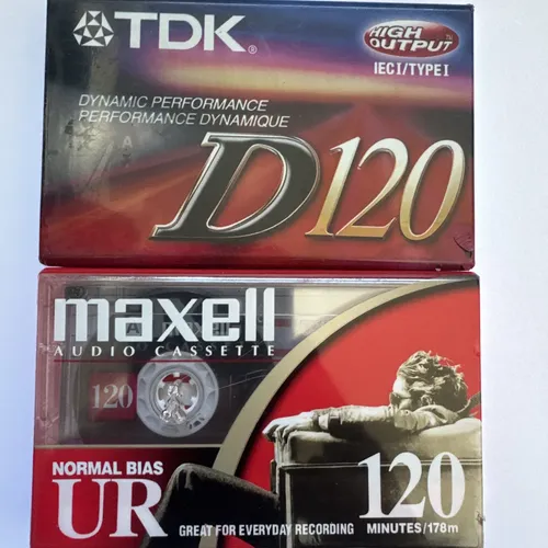 Cassette Tape Maxell Xlii-s 90 Minutes High Bias (2 Pack