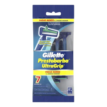 Máquina Para Afeitar Gillette Prestobarba Ultragrip 7 U