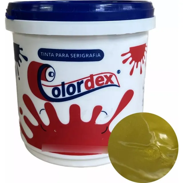 Tinta Para Tecido Metalcolor Ouro Silk Screen E Serigrafia