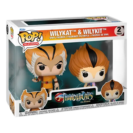 Funko Pop Wilykat & Wilykit 2-pack Thundercats