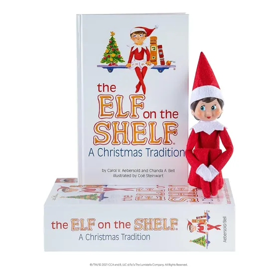 The Elf On The Shelf A Christmas Tradition - Niña Ingles Pd.