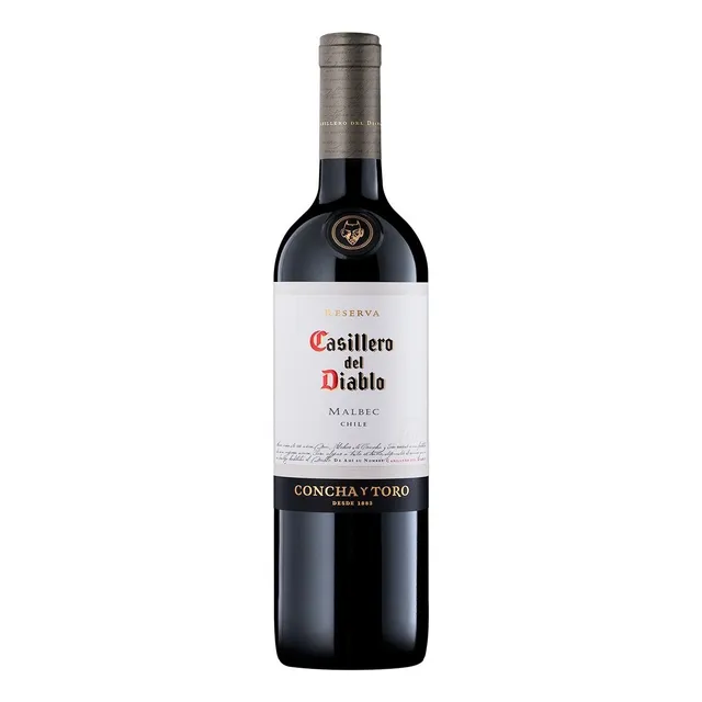 Vino Tinto Malbec Casillero Del Diablo