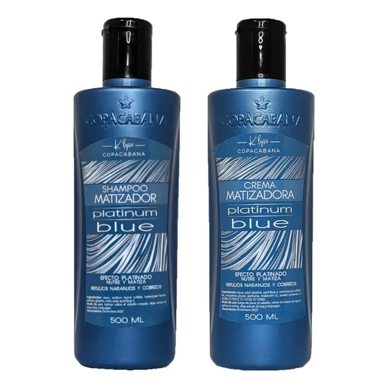 Matizador Shampoo Y Crema Copagabana 500ml