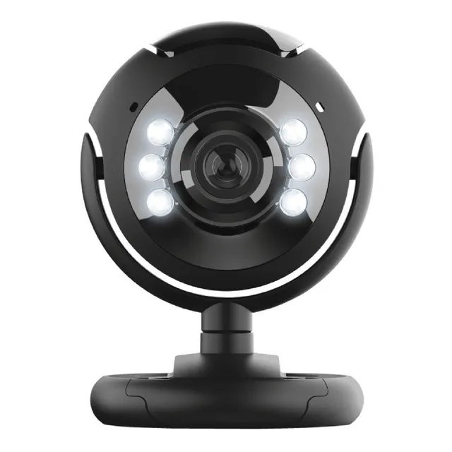 Cámara web Trust Spotlight Pro VGA color negro