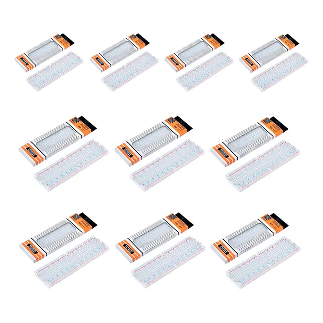 Protoboard 830 Pts Pack 10 Unidades