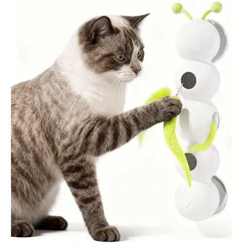Para Zx Brinquedo Elétrico Para Gatos, 2 Pássaros Para