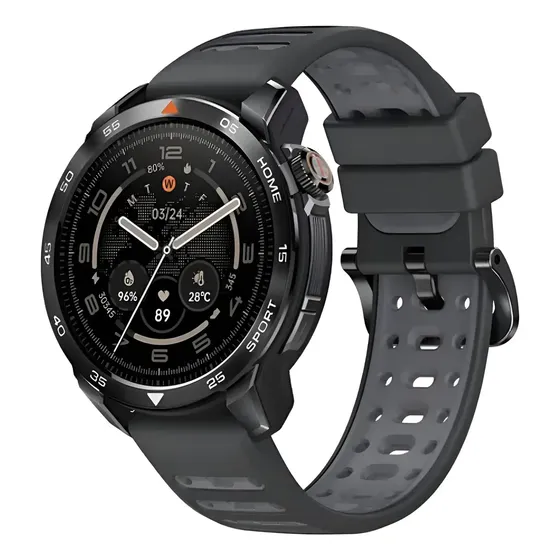 Smartwatch Mibro Gs Pro 2 Amoled Bt 5atm Dark Gray Amv Caja Negro Malla Negro Bisel Negro | Cuotas sin interés
