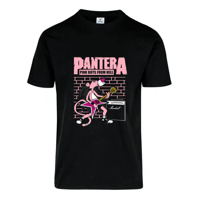 Remera: Pantera Rosa Memoestampados