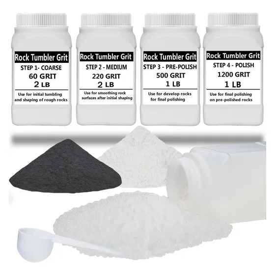Kit De Pulsión De Arena 3 2 Kg Grano 4 Etapas Para Pulido