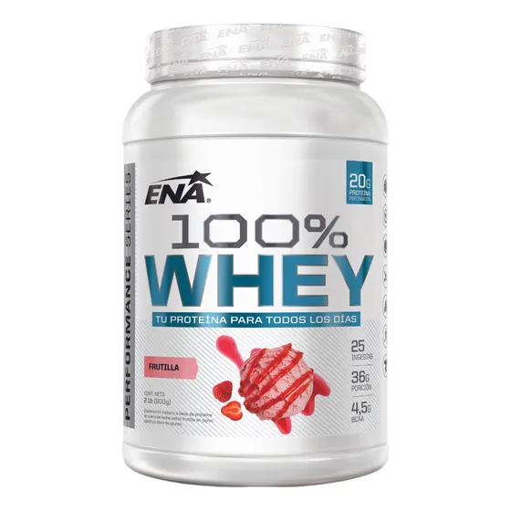 100% Whey Protein 2 Lb Ena Sports Proteína Concentrada