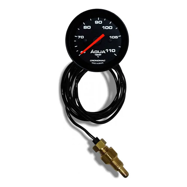 Manômetro Temperatura De Água Cronomac 60mm 5mts