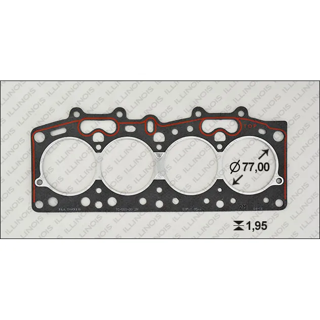 Junta Fiat Tapa Cilindros Motor 1.3 Diesel (2m)