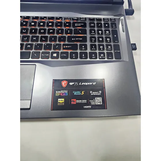 Lapto Msi Leopard Gaming M.2 Nvidia 1660ti Intel I7