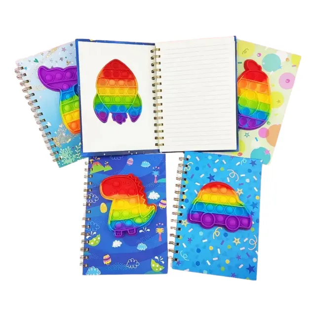 Cuaderno Argollado Sensorial Libreta Personalizada Bebe Niño