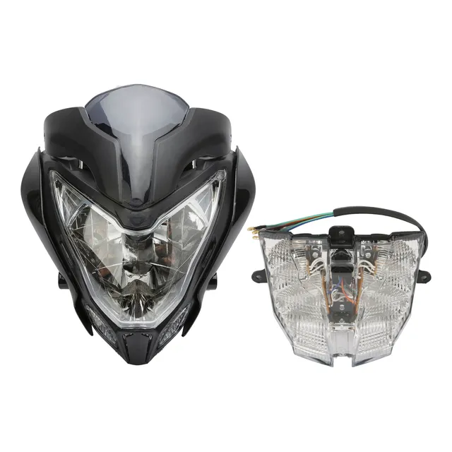 Faro Delantero + Stop Para Bajaj Pulsar Ns 200 / 200ns Mtc