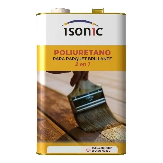 Sellador Poliuretano Para Madera 2en1  1lt Aaa Isonic