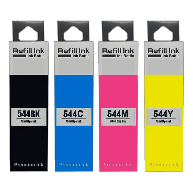 Pack De Recarga De Tinta Para Epson T544 L3110 L3150 L3250 L