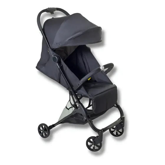 Carrinho de bebê Galzerano Bali compacto e leve preto