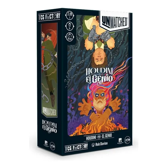 Tcg Factory Unmatched Houdini Vs El Genio en español Español