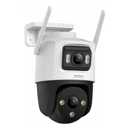 Cámara Seguridad Exterior Imou Cruiser 6mp Wifi S7xn Doble Lente color Blanco