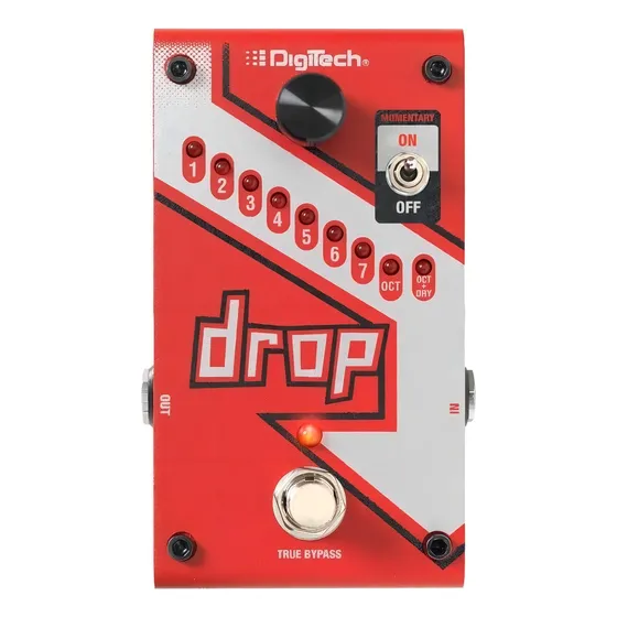 Pedal De Efeitos Digitech The Drop V-02 Tune Pitch Shifter Sem Fonte