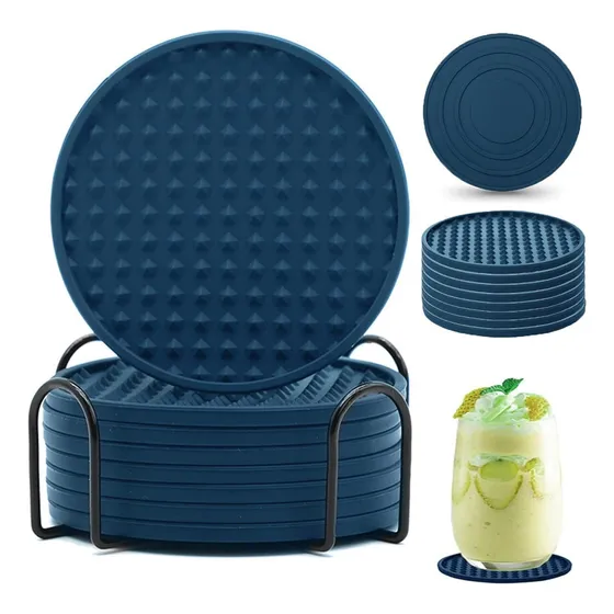 8 Piezas Portavasos Para Mesa, Porta Vasos Para Mesa