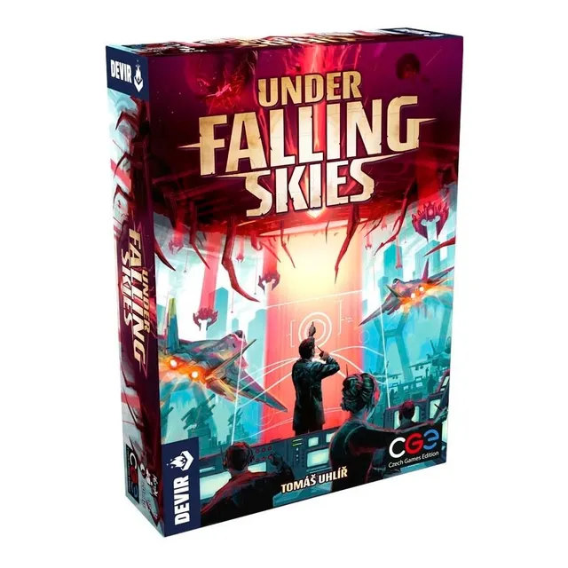 Under Falling Skies - Jogo De Tabuleiro - Devir