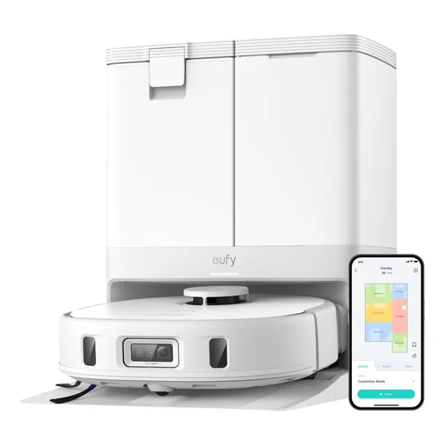 Aspiradora Robot Eufy X10 Pro Omni 8000pa Con Ia Y Fregado +