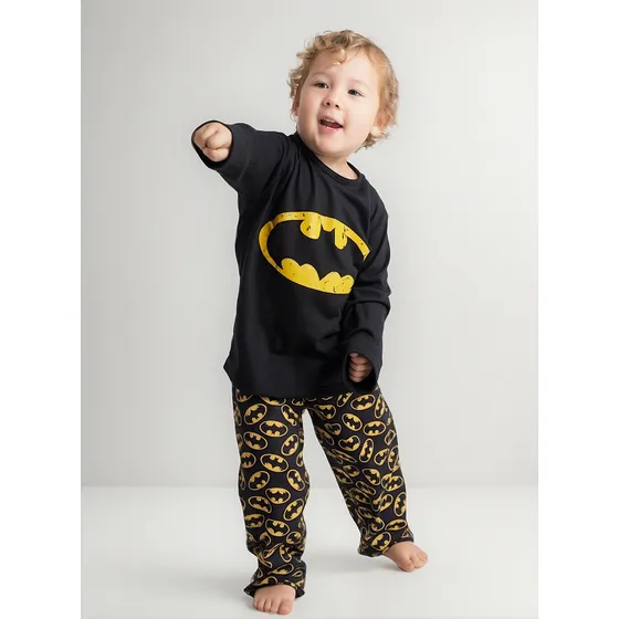 Pijama Infantil Super Heróis Menino Linha Noite Promoção