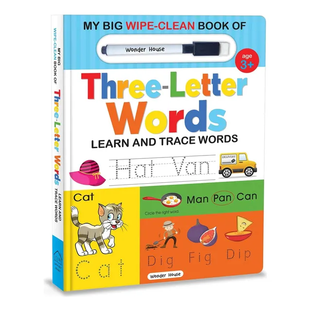 Libro: My Big Wipe And Clean Book Of Three Letter Words For