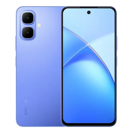 Smartphone Infinix Smart 10 4gb Ram 128gb Câmera 8mp + Ia, Tela 6.67 Hd+ 120hz, Bateria 5000mah, Processador T7250, Android 15 Go, Dual Chip Azul