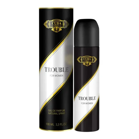 Perfume Cuba Trouble 100ml Edp Mujer-100%original Volumen de la unidad 100 mL