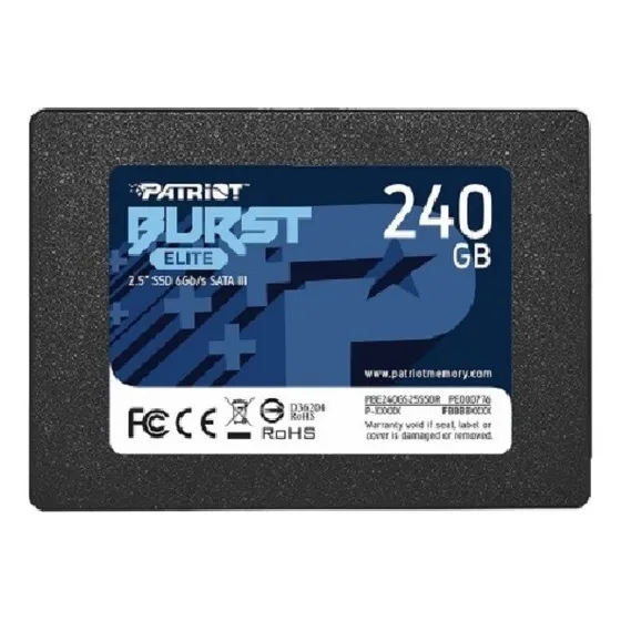 Unidade SSD Patriot Burst 2.5 240 GB PBE240 GS25 SSDR