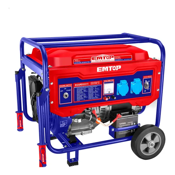Generador A Nafta 5500w Encendido Manual Y Electrico Emtop