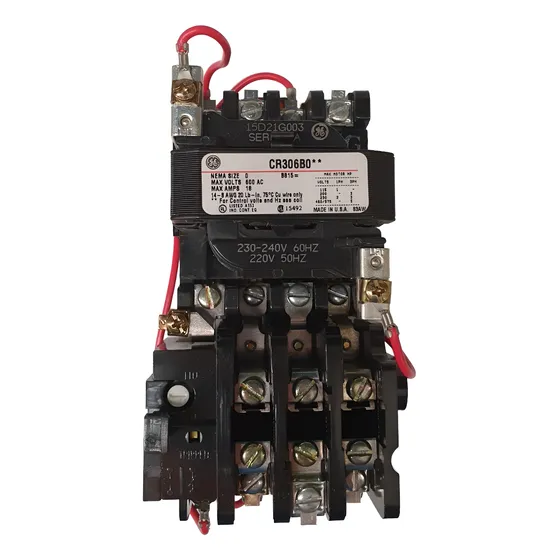Arrancador Ge De Motor Magnético Cr306b003