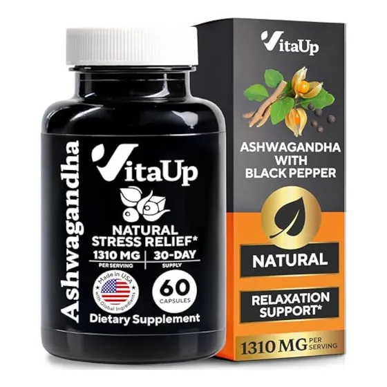 Ashwagandha Cápsulas De 1310 Mg Suplementos De