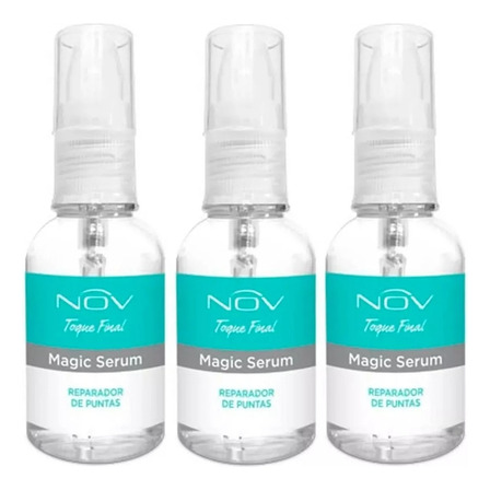 Serum Reparador De Puntas Magic Toque Final Nov 50ml X3 Serum Reparador De Puntas Magic Toque Final Nov 50ml X3