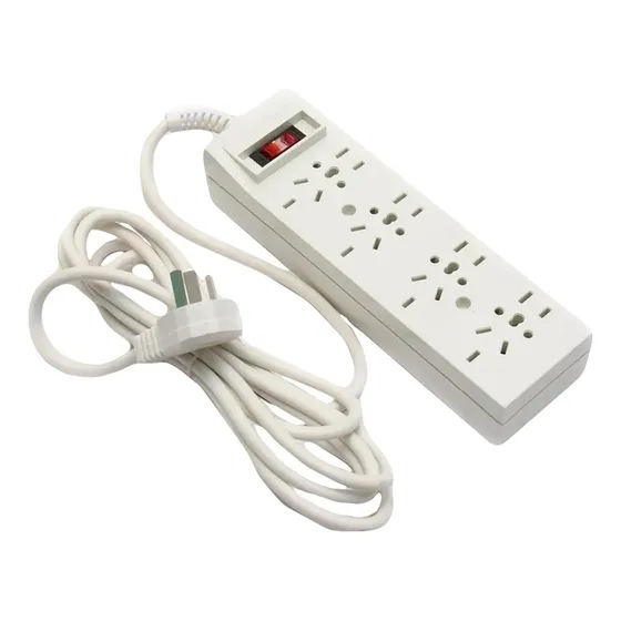 Zapatilla Prolongador Cambre 4 Tomas Universales C/ Cable 3m Color Blanco