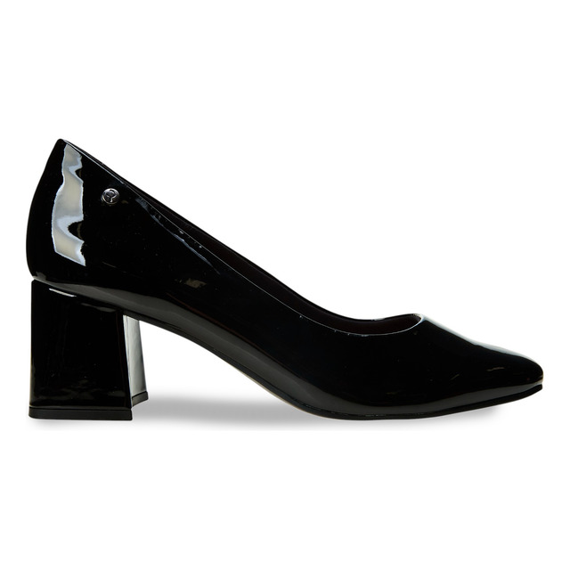 Sapato Feminino Scarpin 2417222 Salto Bloco Ramarim Sapato Feminino Scarpin 2417222 Salto Bloco Ramarim