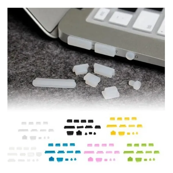 Tapónes De Silicona Antipolvo Para Laptop,pc 14 Uni/ Piezas